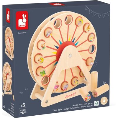 Juratoys-Janod J03358 Grande Roue en Folie - Jeu de société - Publicité Juratoys-Janod J03358 Grande Roue en Folie - Jeu de société - Publicité