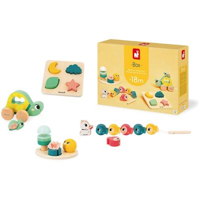 Janod - Learning Toy - Motor Skills Development - Multicolore Janod - Learning Toy - Motor Skills Development - Multicolore
