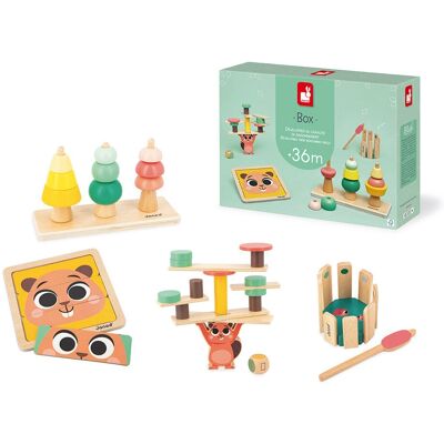 Janod - Reasoning Skills Learning Toy - Educational Wooden Set for 36 Months Janod - Reasoning Skills Learning Toy - Educational Wooden Set for 36 Months
