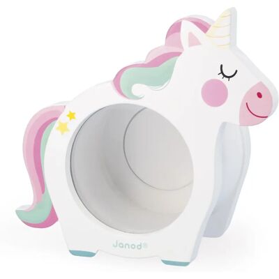 Janod Einhorn Sparschwein - Pädagogisch, Bunt, 3+ Janod Einhorn Sparschwein - Pädagogisch, Bunt, 3+