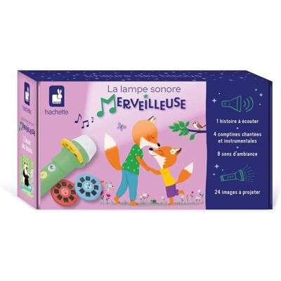 Janod La lampe sonore merveilleuse - L'heure des bisous - Publicité Janod La lampe sonore merveilleuse - L'heure des bisous - Publicité