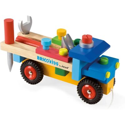Janod Camion Fai-da-Te - Veicolo di Gioco Multicolore Janod Camion Fai-da-Te - Veicolo di Gioco Multicolore