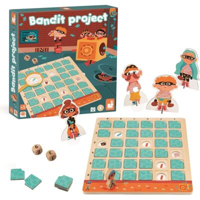 Janod Bandit Project Brettspiel - Buntes Mehrfarbig Janod Bandit Project Brettspiel - Buntes Mehrfarbig