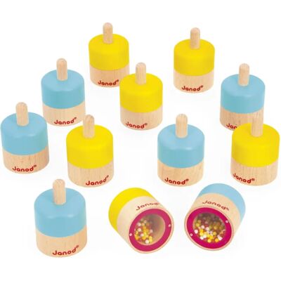 Janod Gedächtnisspiel mit Geräuschen - Sensorisches Spielzeug für Kinder Janod Gedächtnisspiel mit Geräuschen - Sensorisches Spielzeug für Kinder