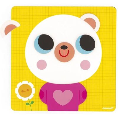 Janod - L ́orso Delle Emozioni - Edukacyjna zabawka o emocjach dla dzieci 2+ Janod - L ́orso Delle Emozioni - Edukacyjna zabawka o emocjach dla dzieci 2+