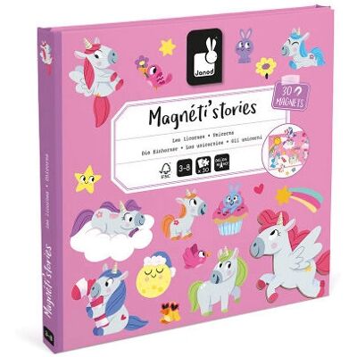 Janod J05452 Magnetisches Geschichten-Set - Buch für Kinder Janod J05452 Magnetisches Geschichten-Set - Buch für Kinder