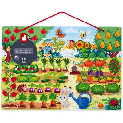 Janod Jardin Magnétique Éducatif - Jeu pour enfants 3-6 ans Janod Jardin Magnétique Éducatif - Jeu pour enfants 3-6 ans