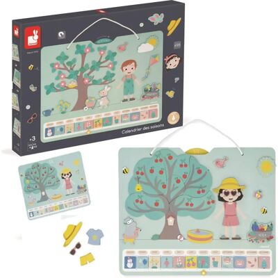Calendario delle Stagioni - Calendario in Legno per Bambini Calendario delle Stagioni - Calendario in Legno per Bambini