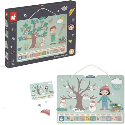 Janod Säsongskalender - Lärande leksak Janod Säsongskalender - Lärande leksak
