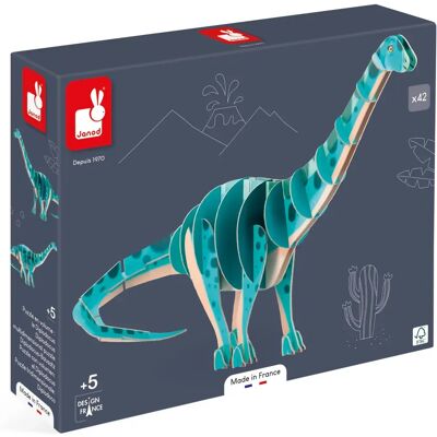 Janod Dino - Παζλ Diplodocus 42 κομμάτια - Παιδιά 5+ - Γαλλία Janod Dino - Παζλ Diplodocus 42 κομμάτια - Παιδιά 5+ - Γαλλία
