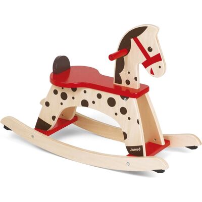 Cavallo a dondolo Caramel Janod - Giocattolo stabile per bambini Cavallo a dondolo Caramel Janod - Giocattolo stabile per bambini