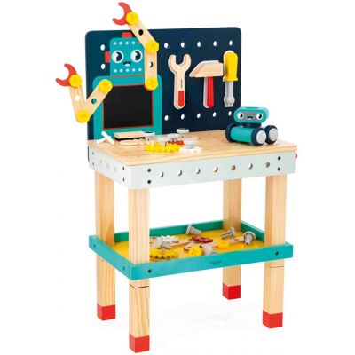 Janod - Großer Werkbank Robot Brico'Kids - Rollenspiel Spielzeug Janod - Großer Werkbank Robot Brico'Kids - Rollenspiel Spielzeug