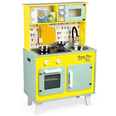 Janod Grote Houten Keuken - Happy Day Janod Grote Houten Keuken - Happy Day