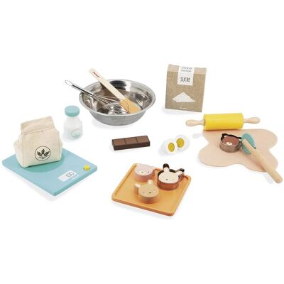 Janod Ma Pâtisserie - Cuisine Jouet et Théière pour Poupée - 19 Pièces - Publicité Janod Ma Pâtisserie - Cuisine Jouet et Théière pour Poupée - 19 Pièces - Publicité