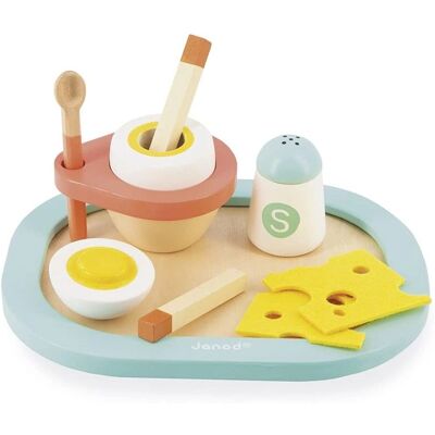 Janod Mijn eerste eierdopje - Speelgoed eten set Janod Mijn eerste eierdopje - Speelgoed eten set