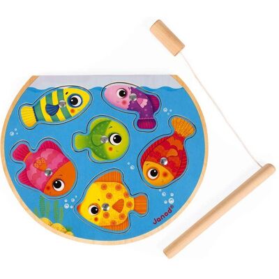 Janod Speedy Fish Magnetisches Puzzle Angelspiel - Puzzle & Angelspiel Janod Speedy Fish Magnetisches Puzzle Angelspiel - Puzzle & Angelspiel