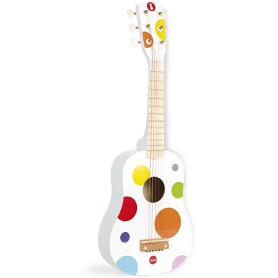 Guitare Confetti en Bois Multicolore Janod - Jouet Musical Guitare Confetti en Bois Multicolore Janod - Jouet Musical