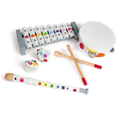 Janod J07600 Musikinstrument-Set - Bunt - Ab 2 Jahren Janod J07600 Musikinstrument-Set - Bunt - Ab 2 Jahren