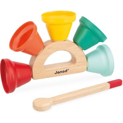 Janod Gioia Glocken - Musikinstrument für Kinder ab 18 Monaten Janod Gioia Glocken - Musikinstrument für Kinder ab 18 Monaten