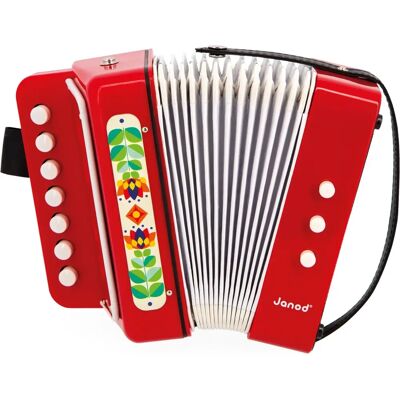 Janod Gioia Accordion Toy - Musical Instrument for Kids 3+ Janod Gioia Accordion Toy - Musical Instrument for Kids 3+