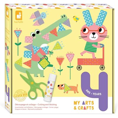Janod Kreativset - 4 Bastelvorlagen - Kreatives Kinder Set Janod Kreativset - 4 Bastelvorlagen - Kreatives Kinder Set
