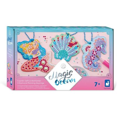 Janod Magic Ocean Breloki z Diamentami - Kreatywna Zabawa dla Dzieci Janod Magic Ocean Breloki z Diamentami - Kreatywna Zabawa dla Dzieci