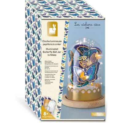 Janod Blau-Gold Schmetterlings DIY-Set - Kunst & Handwerk Janod Blau-Gold Schmetterlings DIY-Set - Kunst & Handwerk