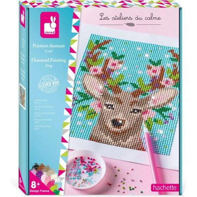 Janod Deer Diamond Painting - Art & Craft - Multicolor Janod Deer Diamond Painting - Art & Craft - Multicolor