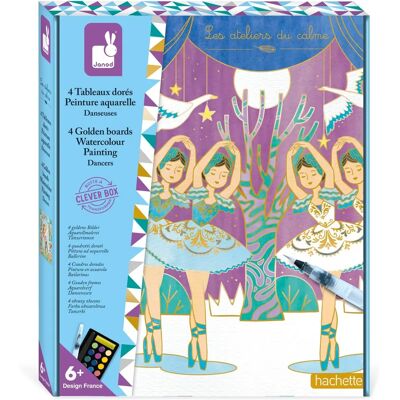 Janod - Waterverf Dansers Kit - Cadeau - 6+ Janod - Waterverf Dansers Kit - Cadeau - 6+