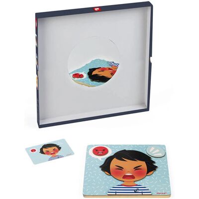 Gioco Magnetico delle Emozioni Janod - Set di Apprendimento e Sentimenti Gioco Magnetico delle Emozioni Janod - Set di Apprendimento e Sentimenti