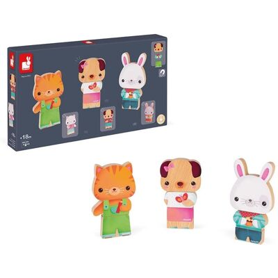 Janod Magnétiques Amusants Animaux - Jouets magnétiques pour enfants - Publicité Janod Magnétiques Amusants Animaux - Jouets magnétiques pour enfants - Publicité