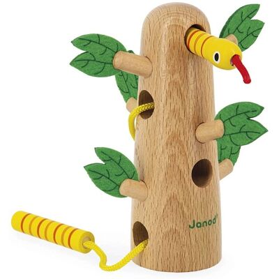 JANOD Tropik Baum zum Lädieren - Holz-Labyrinthspiel für Kinder JANOD Tropik Baum zum Lädieren - Holz-Labyrinthspiel für Kinder