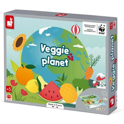 Janod Veggie Planet Spel - WWF-samarbete - Utbildande Leksak Janod Veggie Planet Spel - WWF-samarbete - Utbildande Leksak