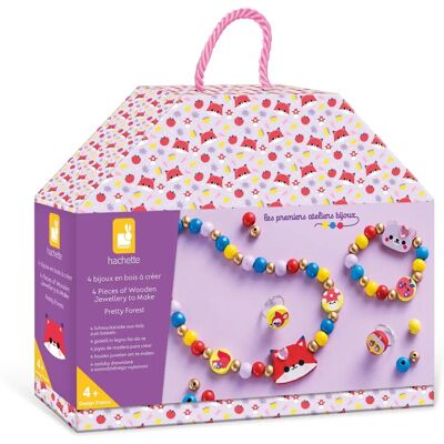 Kit Gioielli in Legno Janod - 4+ - Attività Creativa per Bambini Kit Gioielli in Legno Janod - 4+ - Attività Creativa per Bambini