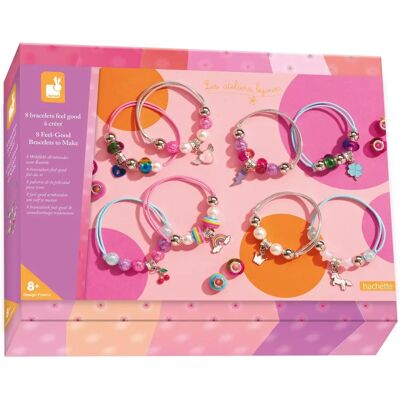 Janod Superkraft Armband Bastelset - Schmuck für Kinder 8+ Janod Superkraft Armband Bastelset - Schmuck für Kinder 8+