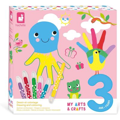 Janod Kreatives Zeichen-Set für Kinder ab 3 Jahren Janod Kreatives Zeichen-Set für Kinder ab 3 Jahren
