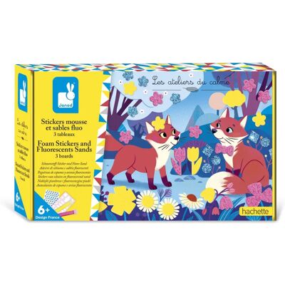 Set Creativo Janod con Sabbia Fosforescente - Arte e Gioco Set Creativo Janod con Sabbia Fosforescente - Arte e Gioco