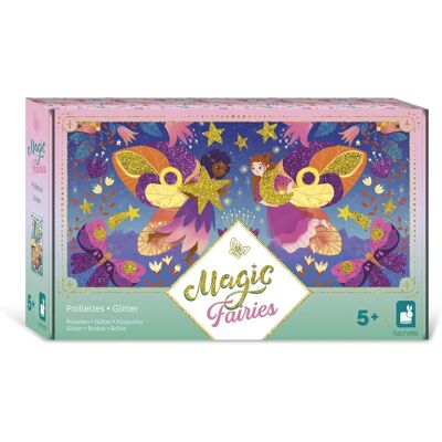 Janod Kreativ Paket - Magische Feeën Glitter - 5+ Janod Kreativ Paket - Magische Feeën Glitter - 5+