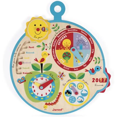 Juratoys J09617 Jouet d'apprentissage - Calendrier éducatif - Publicité Juratoys J09617 Jouet d'apprentissage - Calendrier éducatif - Publicité