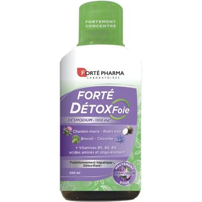 Forté Pharma Solution Détox Foie 500 ml - Complément Alimentaire - Publicité Forté Pharma Solution Détox Foie 500 ml - Complément Alimentaire - Publicité