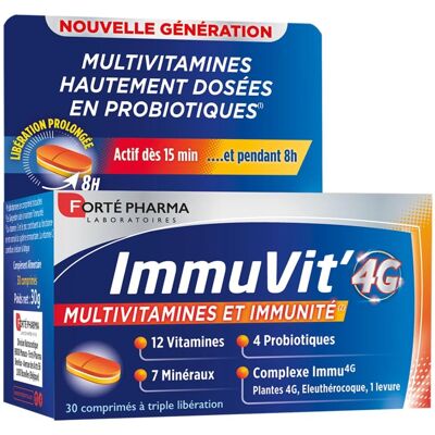 Forte Pharma ImmuVit 4G Multivitamin - Natürlicher Schutz Forte Pharma ImmuVit 4G Multivitamin - Natürlicher Schutz