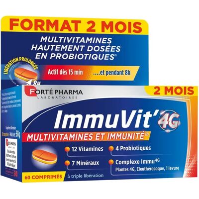 Forté Pharma ImmuVit 4G Ergänzung - Immun & Energie Forté Pharma ImmuVit 4G Ergänzung - Immun & Energie