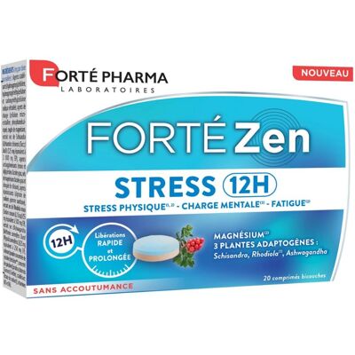 Forte Pharma Fortezen Stress 12H 20 Tabletten - Schlaf & Stress - Nahrungsergänzungsmittel Forte Pharma Fortezen Stress 12H 20 Tabletten - Schlaf & Stress - Nahrungsergänzungsmittel