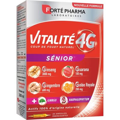 Forté Pharma Vitalität 4G Senior - Natürliche Energie - Nahrungsergänzungsmittel Forté Pharma Vitalität 4G Senior - Natürliche Energie - Nahrungsergänzungsmittel