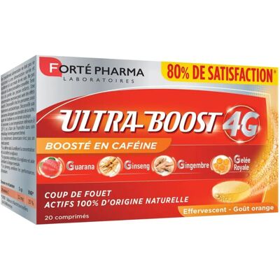Forté Pharma Vitality Ultra Boost Effervescent - 20 Comprimés - Publicité Forté Pharma Vitality Ultra Boost Effervescent - 20 Comprimés - Publicité