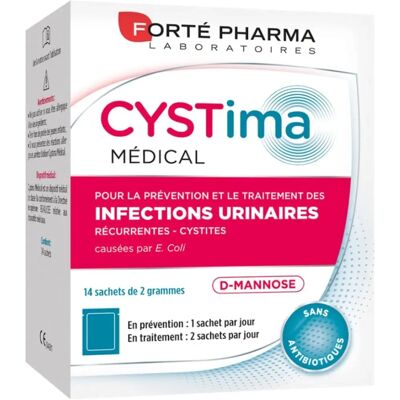 Forté Pharma Cystima Medical - 14 Beutel - Unterstützung für die Harnwege Forté Pharma Cystima Medical - 14 Beutel - Unterstützung für die Harnwege