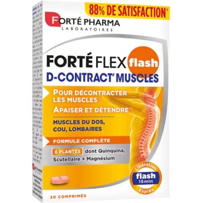 Forté Pharma Forté Flex Flash D-Contract' Muskeln - Muskelrelaxant & Unterstützung Forté Pharma Forté Flex Flash D-Contract' Muskeln - Muskelrelaxant & Unterstützung