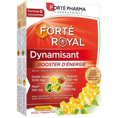 Forté Pharma Gelée Royale Dynamisante - Complément Alimentaire - 20 Ampoules - Publicité Forté Pharma Gelée Royale Dynamisante - Complément Alimentaire - 20 Ampoules - Publicité
