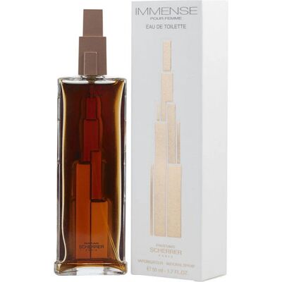 Jean Louis Scherrer Immense Eau de Toilette - 50ml pour Femmes - Publicité Jean Louis Scherrer Immense Eau de Toilette - 50ml pour Femmes - Publicité
