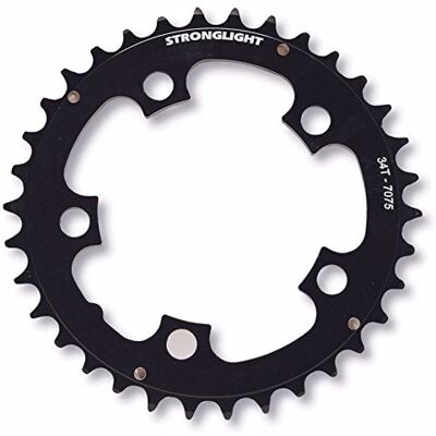 Stronglight 94mm BCD Kettenblatt für MTB - 32Z, Schwarz, 9-Gang Stronglight 94mm BCD Kettenblatt für MTB - 32Z, Schwarz, 9-Gang